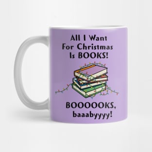 Books for christmas Mug